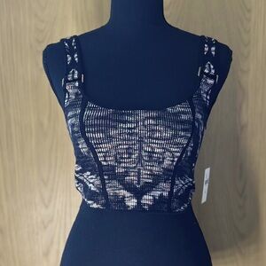 NWT Anthropologie Cropped Top - XXS